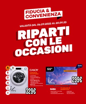 Sfoglia Volantino Fiducia & Convenienza SETTEMBRE 2025