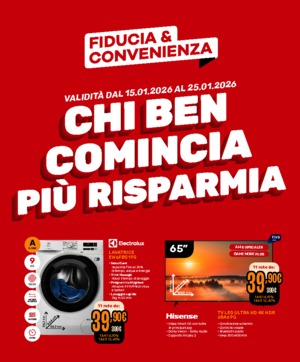 Sfoglia Volantino Fiducia & Convenienza GENNAIO 2026